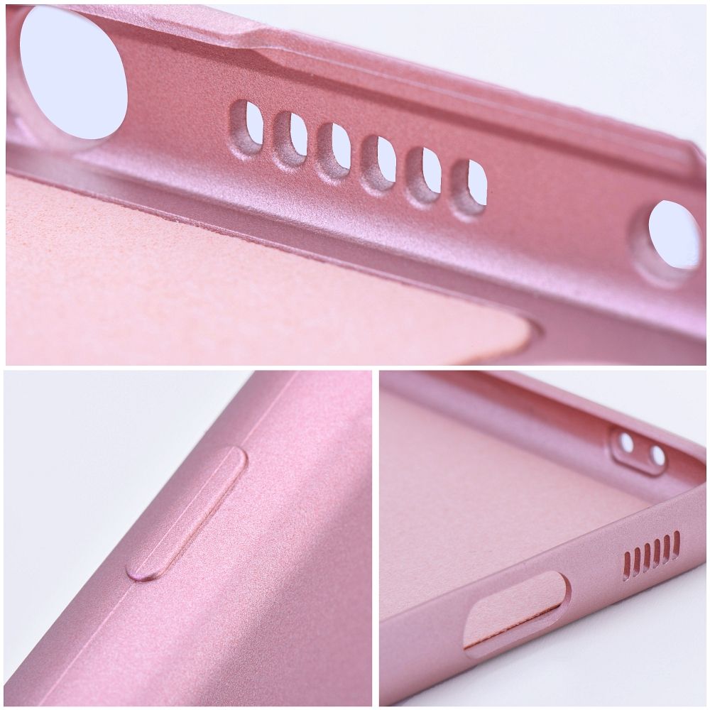 METALLIC Zadný kryt pre Samsung Galaxy A35 5G - ružový