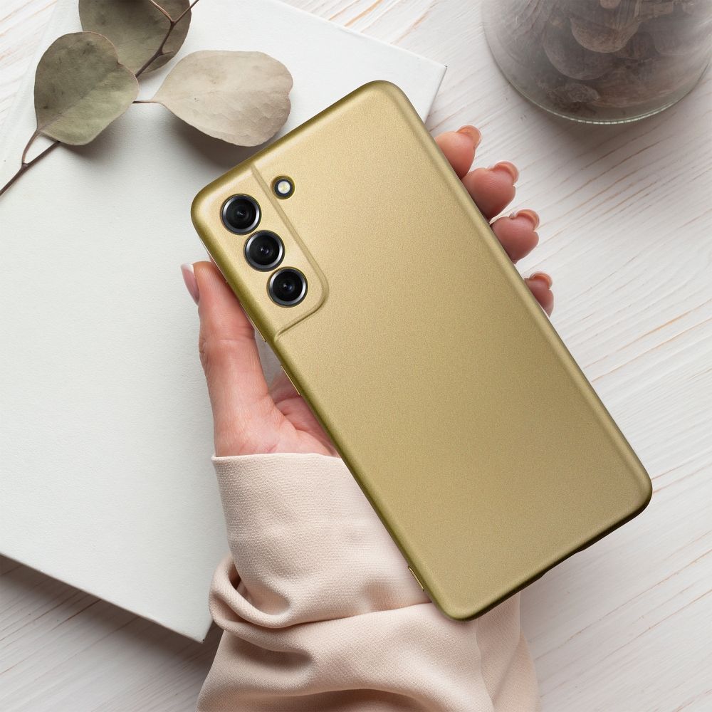 METALLIC Zadný kryt pre Samsung Galaxy A35 5G - zlatý