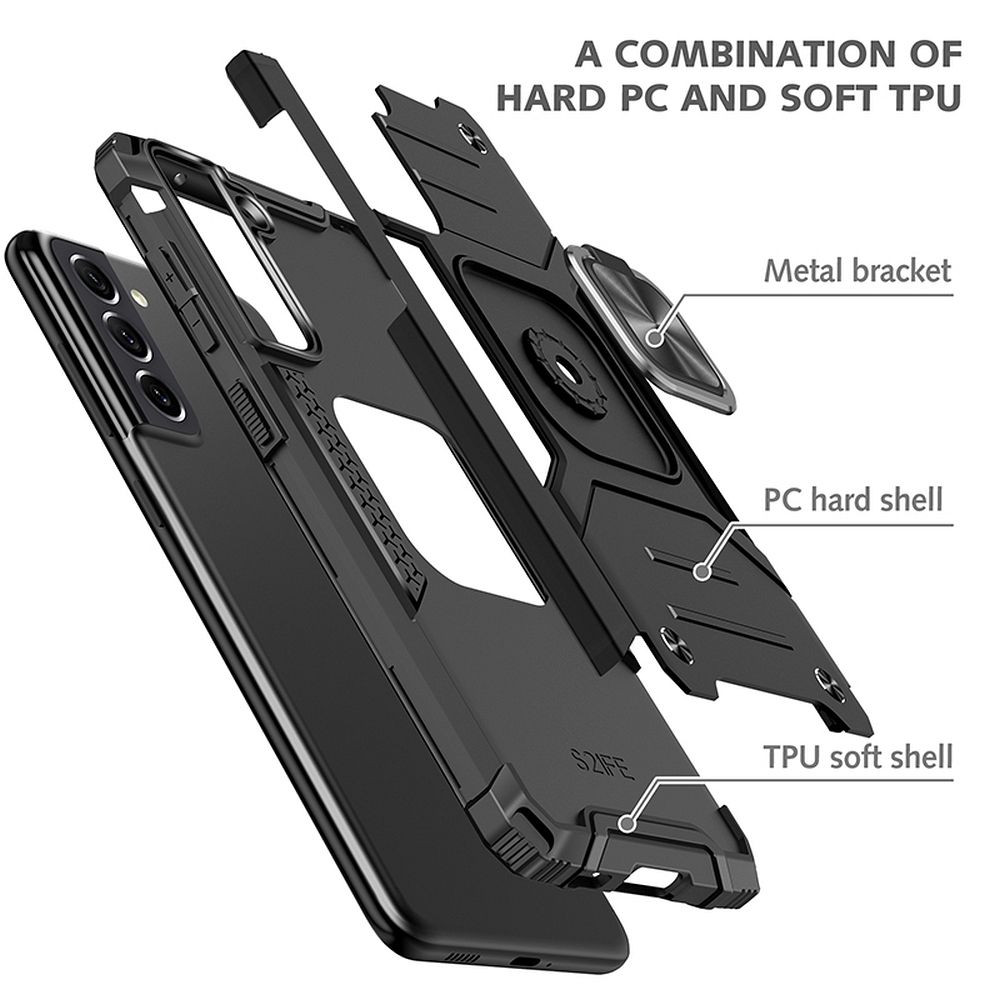 NITRO Case Zadný kryt pre Samsung Galaxy A35 5G - čierny