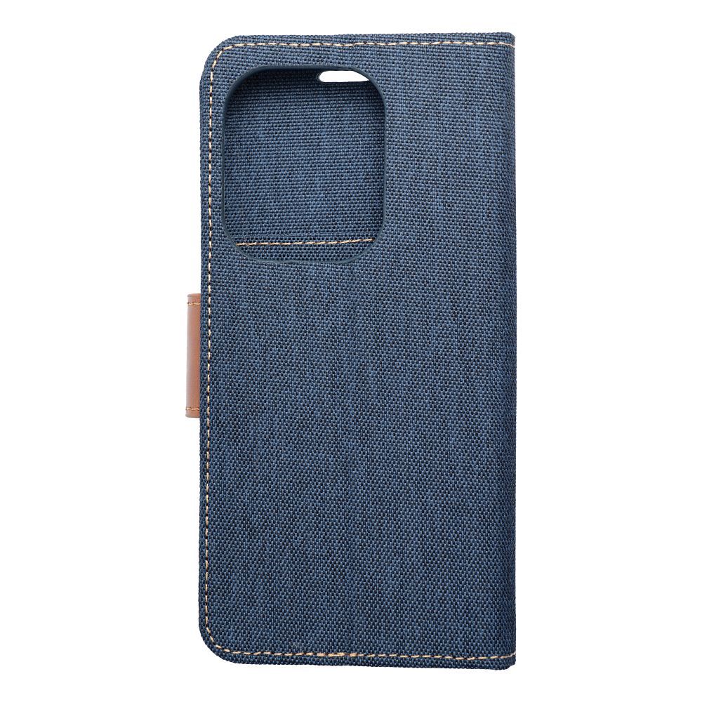 CANVAS Knižkové puzdro pre Xiaomi Redmi Note 13 PRO - modro hnedé