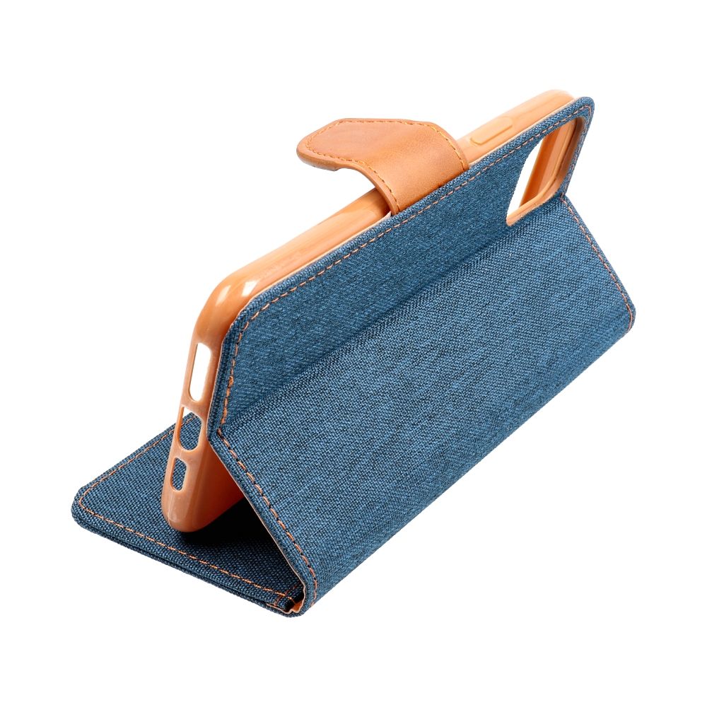 CANVAS Knižkové puzdro pre Xiaomi Redmi Note 13 PRO - modro hnedé