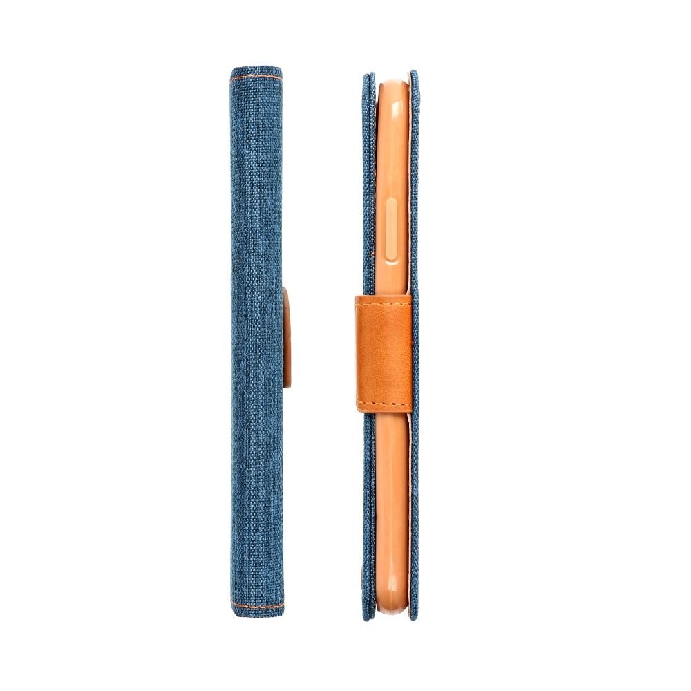 CANVAS Knižkové puzdro pre Xiaomi Redmi Note 13 PRO+ 5G - modro hnedé