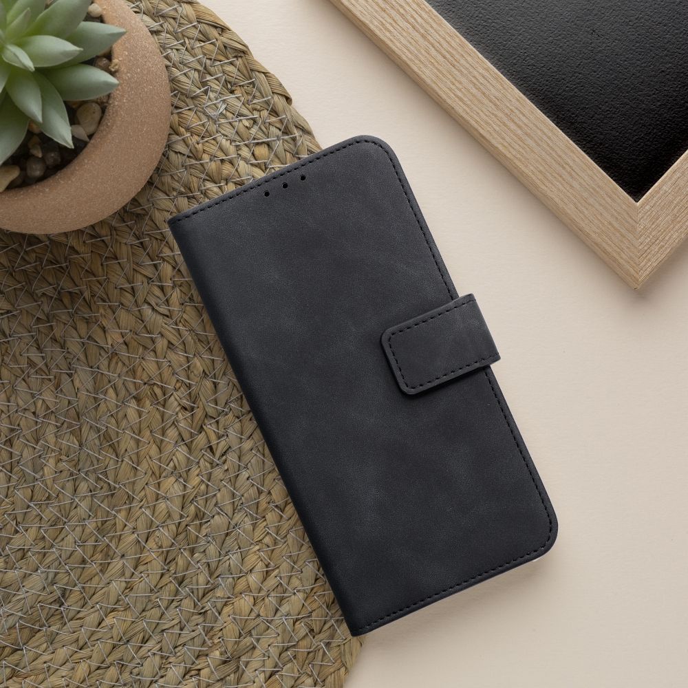 TENDER Knižkové puzdro pre Xiaomi Redmi Note 13 - čierne