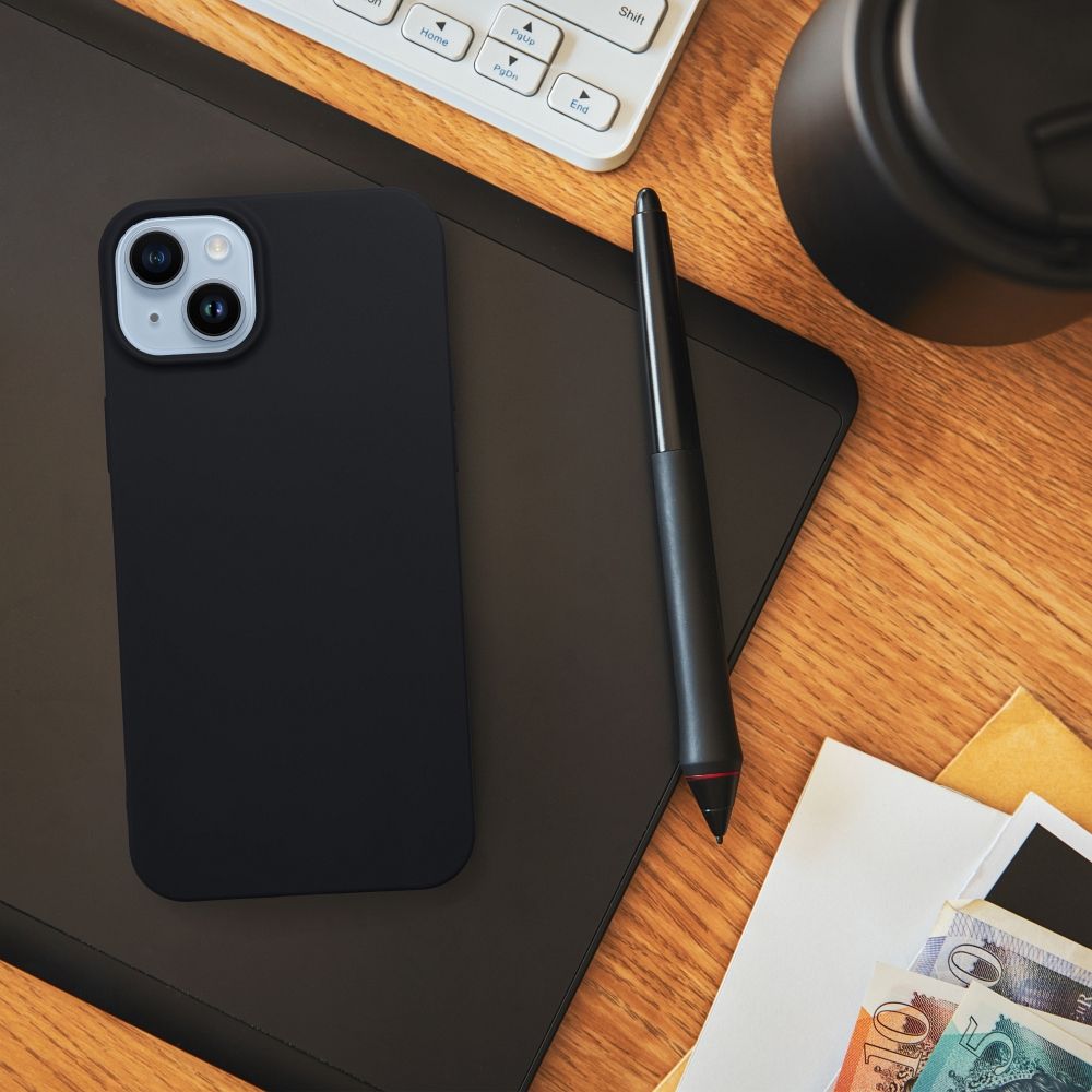SNAPY Zadný kryt pre Xiaomi Redmi Note 13 - čierny