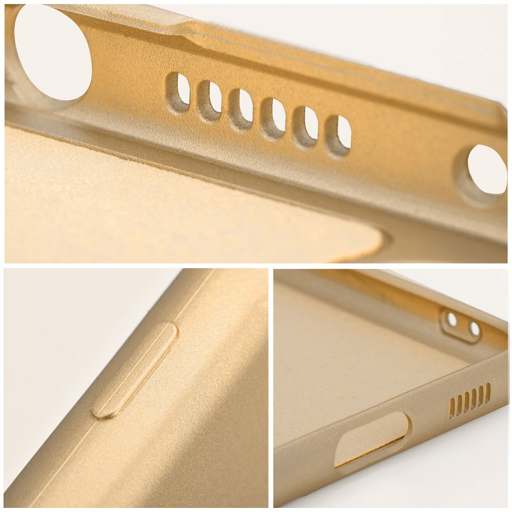 METALLIC Zadný kryt pre Samsung Galaxy A55 5G - zlatý