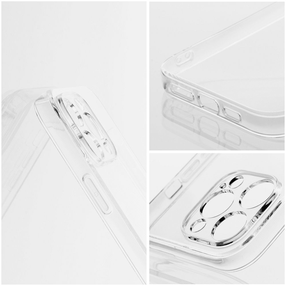 Priehľadný gélový obal 2.0mm pre Xiaomi Redmi Note 13 PRO+ 5G - transparentný