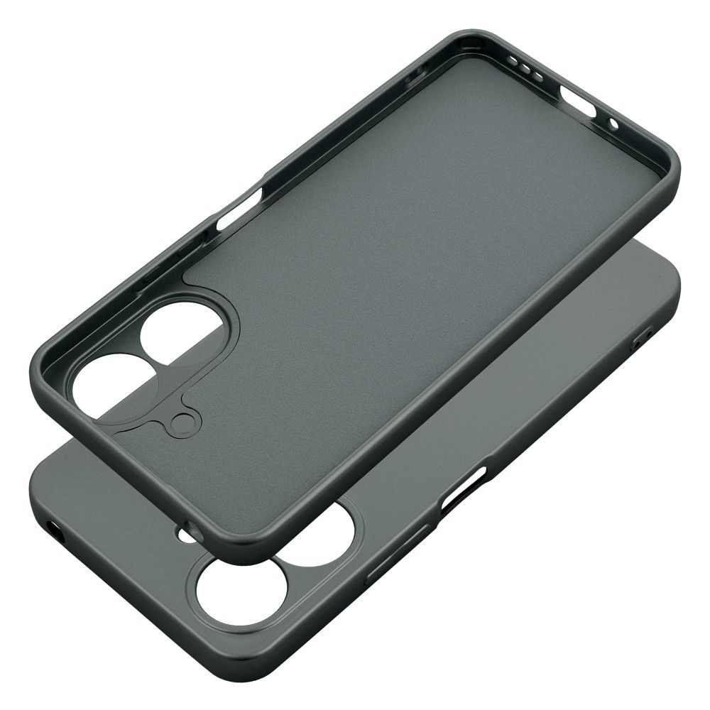 METALLIC Zadný kryt pre Xiaomi Redmi 13C / POCO C65 - sivý