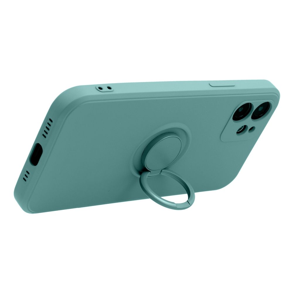 SILICONE RING Zadný kryt pre Xiaomi Redmi 13C / POCO C65 - zelený