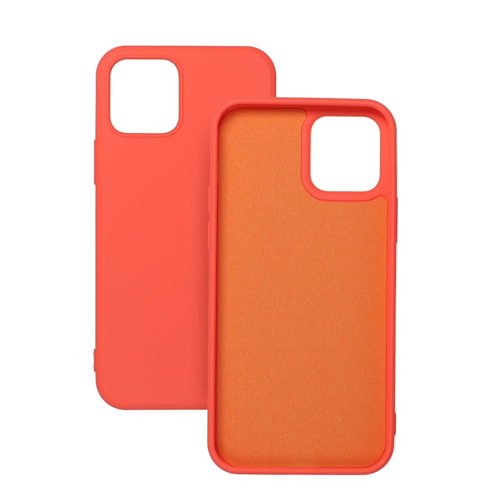 SILICONE Zadný kryt pre Xiaomi Redmi 13C / POCO C65 - oranžový