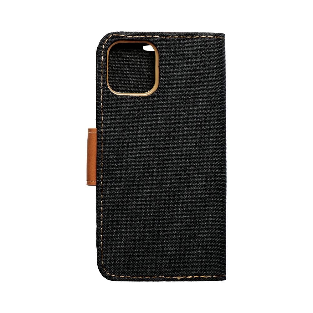 CANVAS Knižkové puzdro pre Xiaomi Redmi 13C / POCO C65 - čierno hnedé