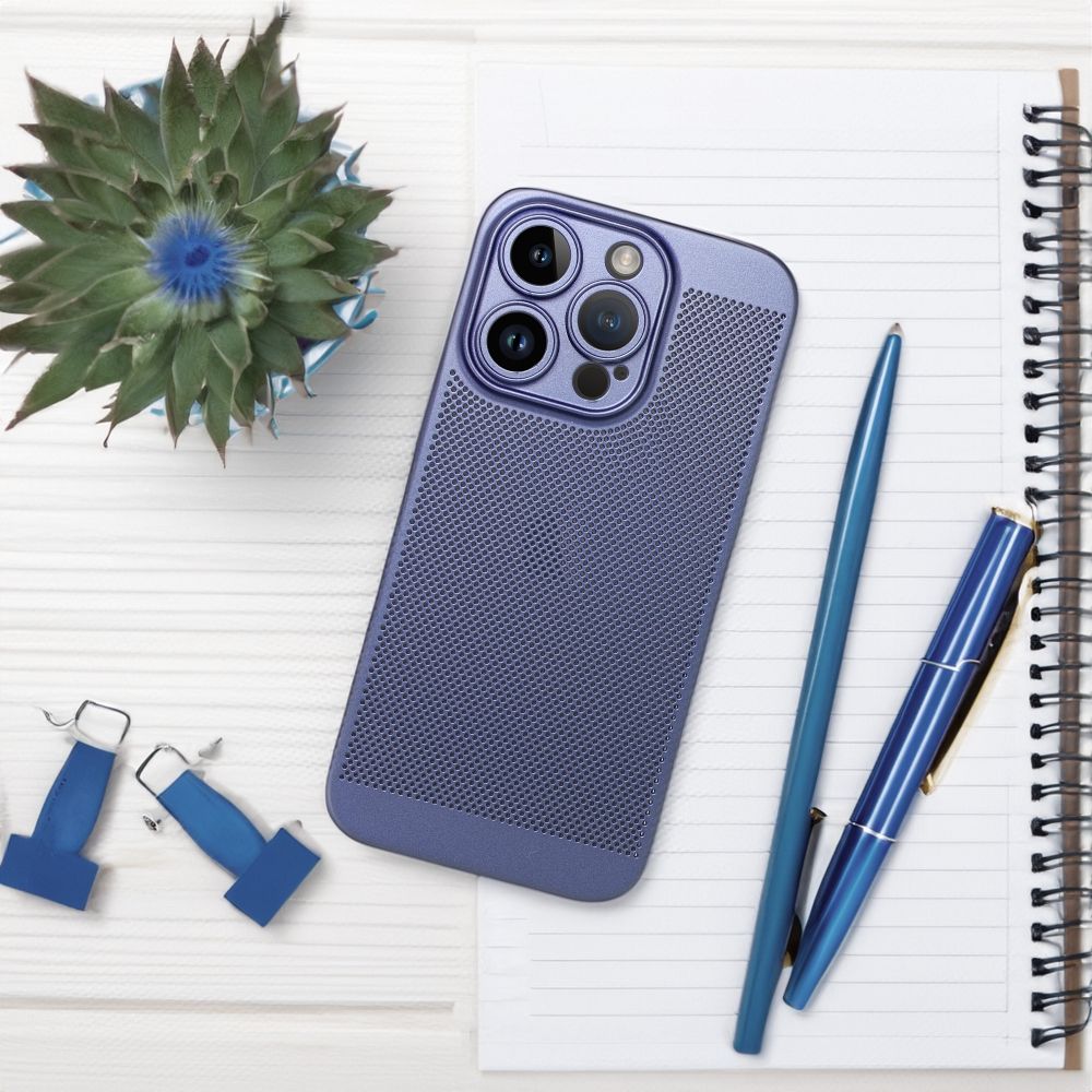 BREEZY Zadný kryt pre Xiaomi Redmi 13C / POCO C65 - modrý