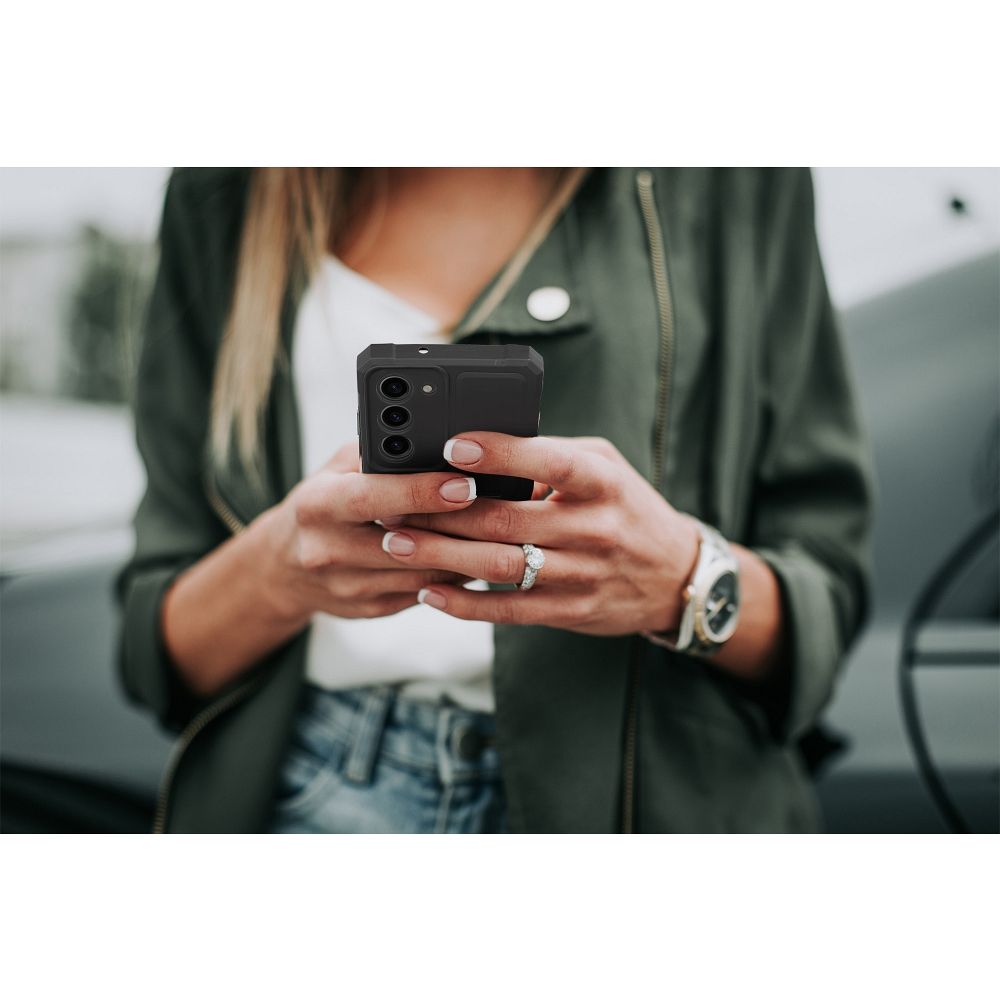 HEAVY DUTY Zadný kryt pre Xiaomi Redmi Note 12S - čierny