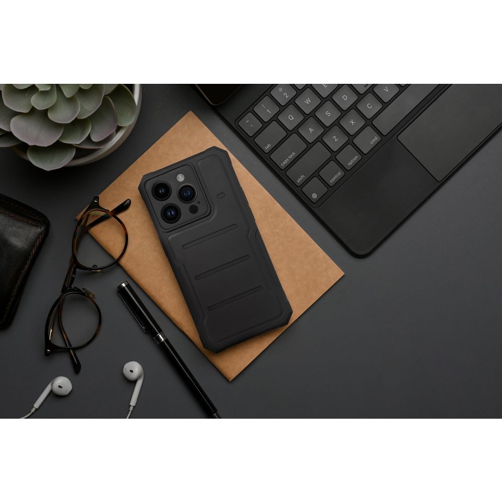 HEAVY DUTY Zadný kryt pre Xiaomi Redmi Note 12S - čierny