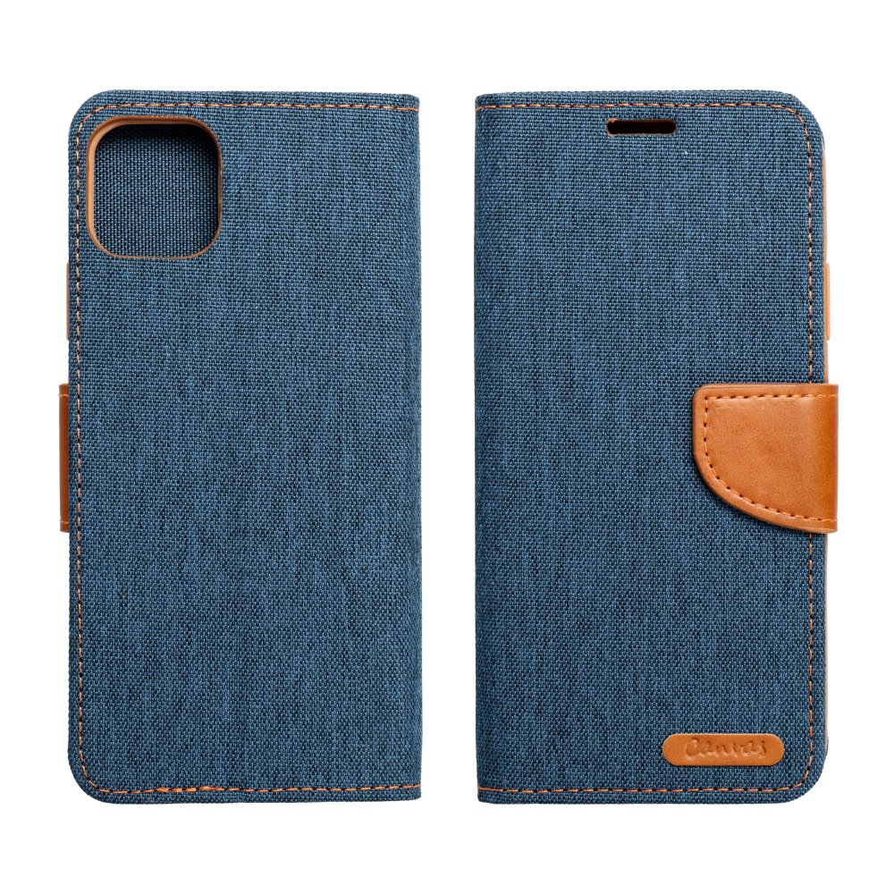 CANVAS Knižkové puzdro pre Samsung Galaxy S23 5G - modro hnedé