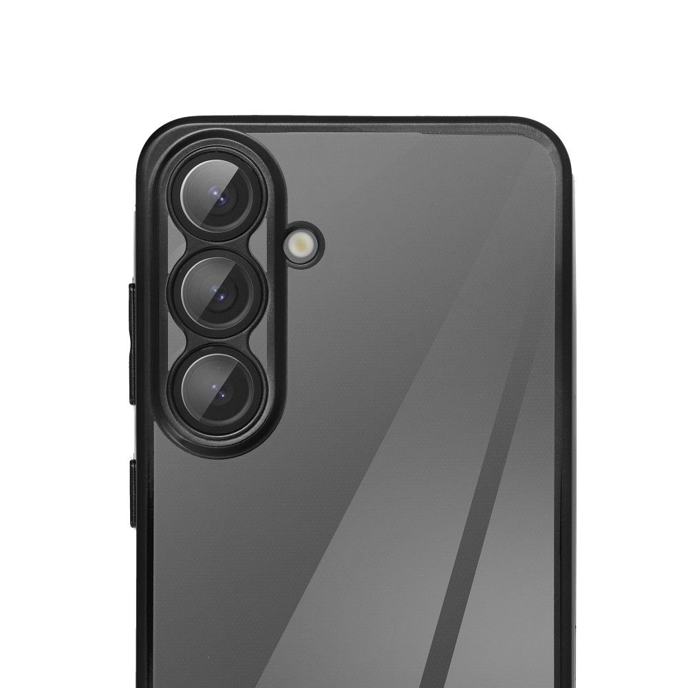 GLAM Zadný silikónový kryt pre Honor X7b - čierny