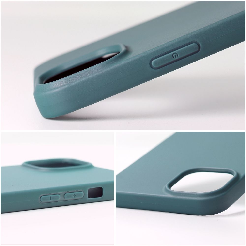 MATNÉ puzdro pre Apple iPhone 16 Plus tmavo zelené