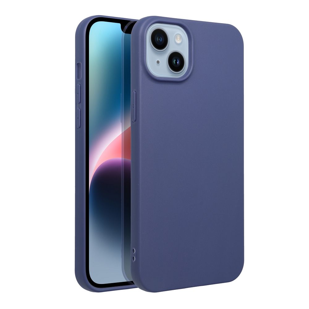 MATNÉ puzdro pre Apple iPhone 16 Plus modré