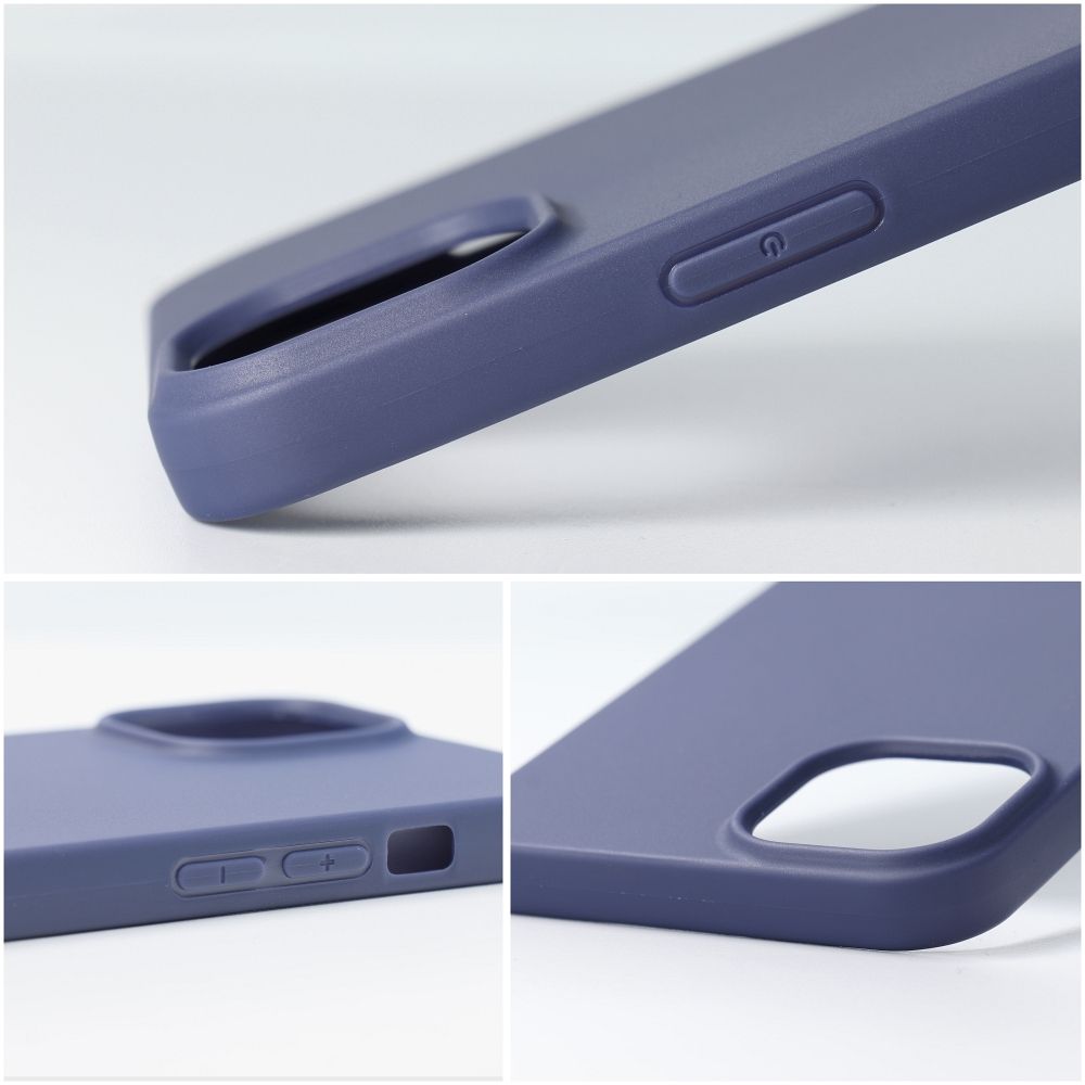 MATNÉ puzdro pre Apple iPhone 16 Plus modré