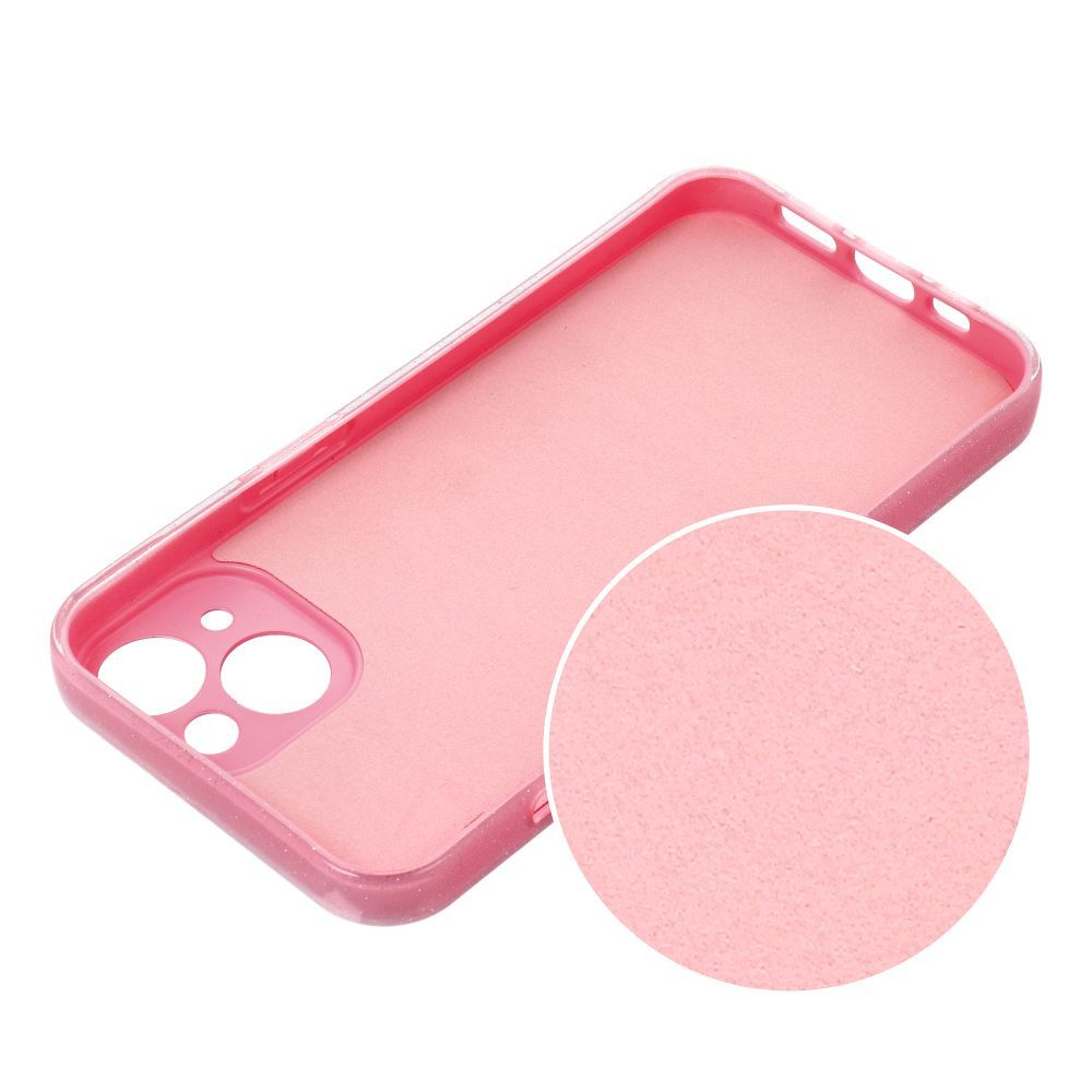 CLEAR CASE 2 mm BLINK pre Apple iPhone 16 Pro ružové