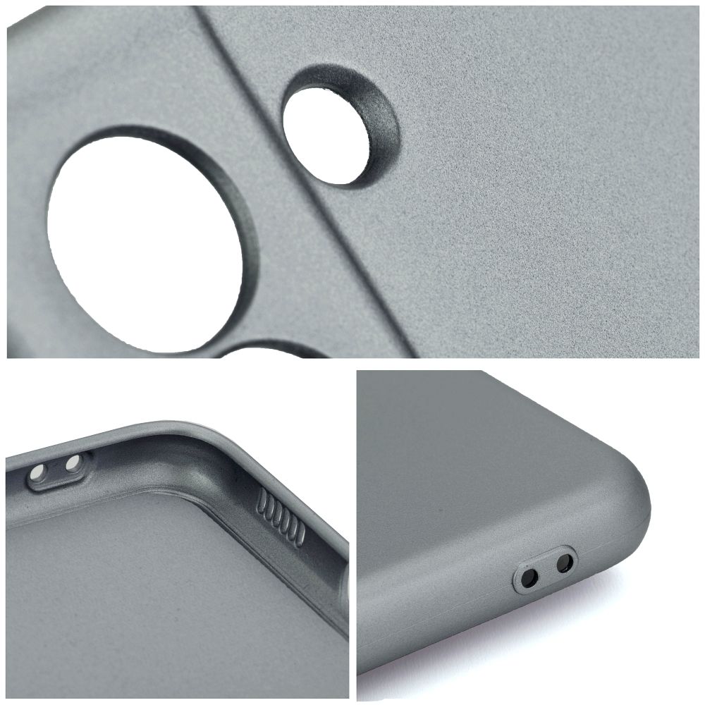 KOVOVÝ Púzdro Apple iPhone 16 šedý
