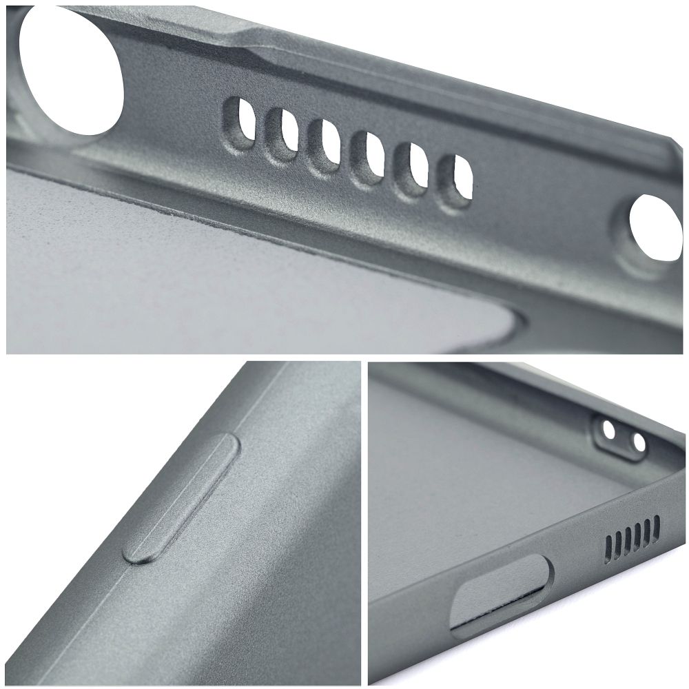 KOVOVÝ Púzdro Apple iPhone 16 šedý