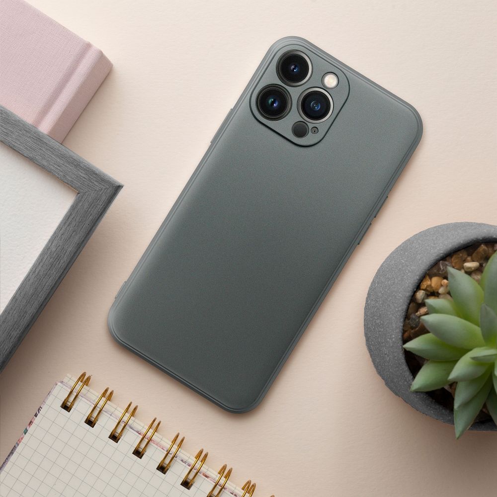KOVOVÝ Púzdro Apple iPhone 16 šedý