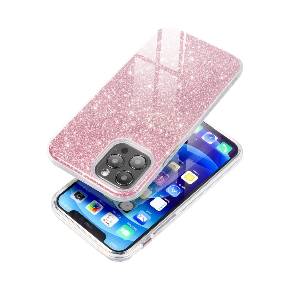 SHINING Puzdro Apple iPhone 16 ružové