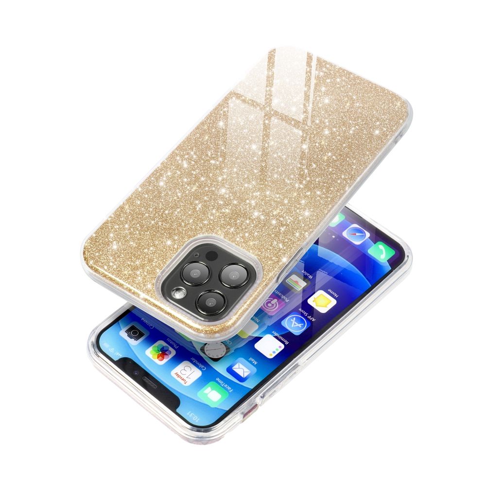 SHINING Puzdro na Apple iPhone 16 Plus zlaté