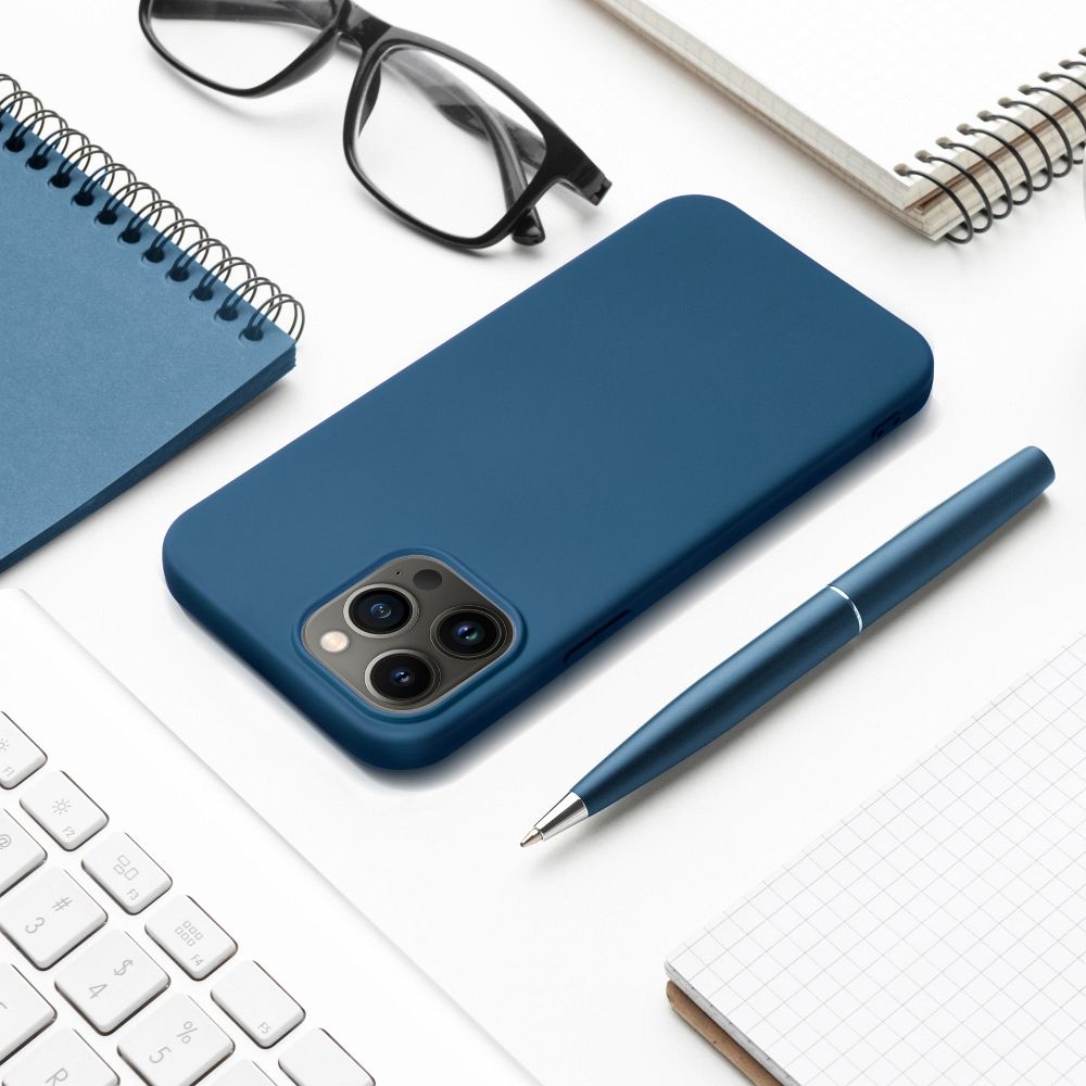 SILIKÓNOVÉ puzdro pre Apple iPhone 16 Pro modré