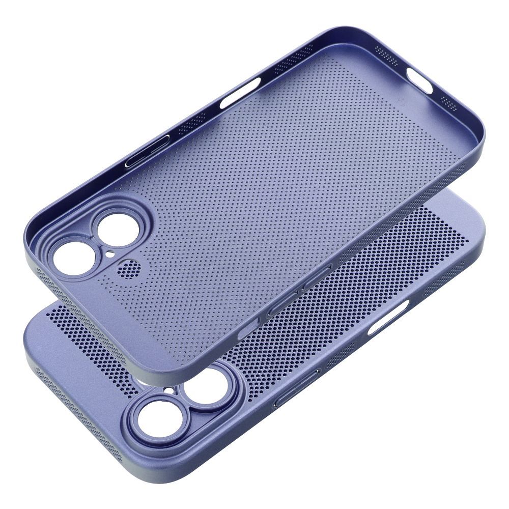 BREEZY Puzdro Apple iPhone 16 modré