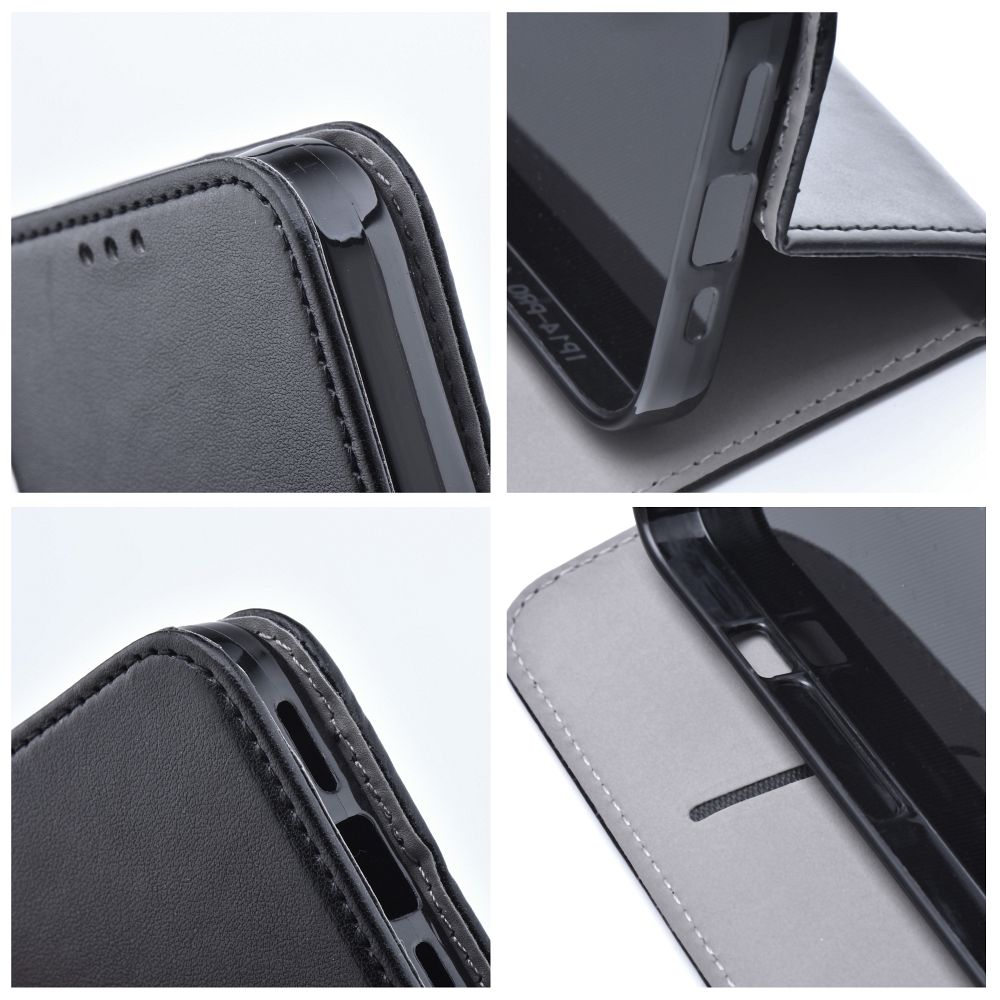 Knižkové puzdro SMART MAGNETO Apple iPhone 16 čierne