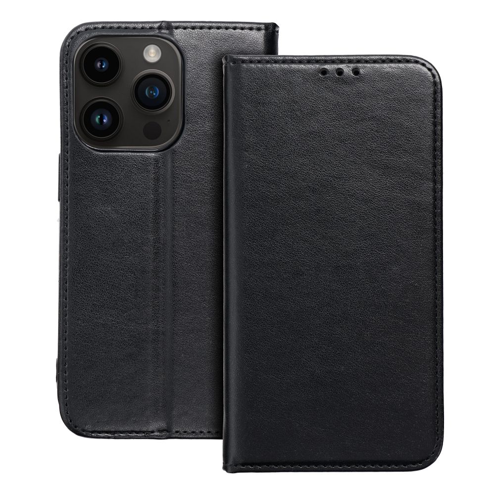 Knižkové puzdro SMART MAGNETO na Apple iPhone 16 Pro čierne