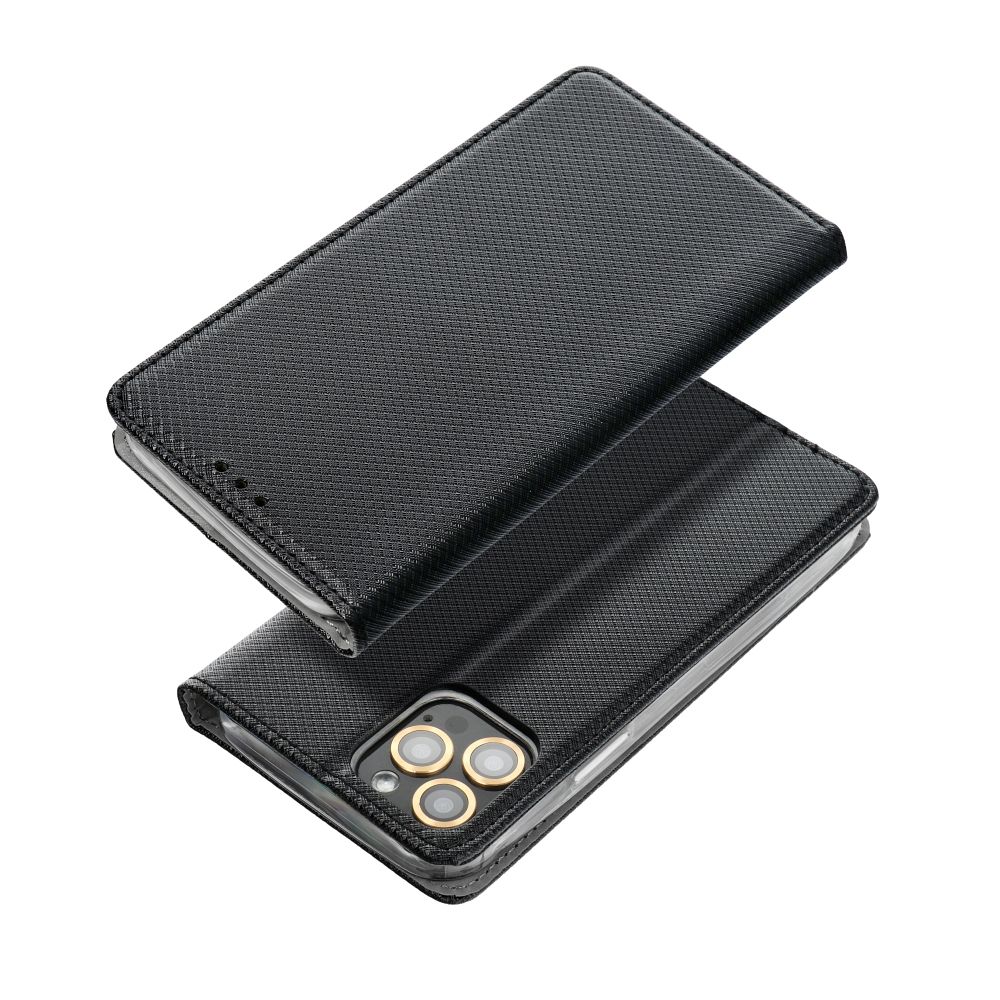 SMART CASE Knižkové puzdro pre Apple iPhone 16 Plus čierna