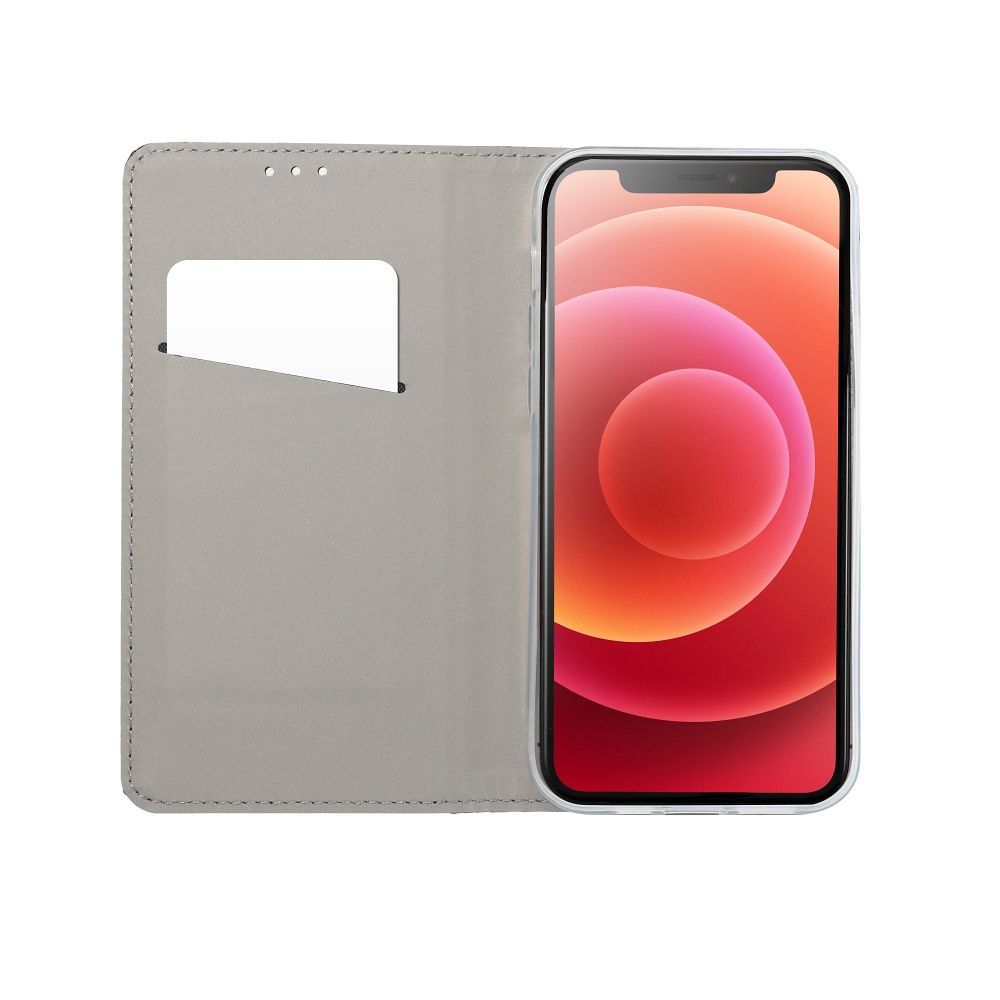 SMART CASE Knižkové puzdro pre Apple iPhone 16 Pro červená