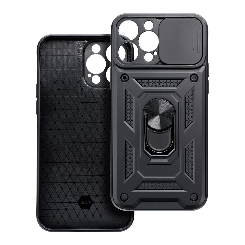 Puzdro SLIDE ARMOR pre Samsung Galaxy S24 FE čierne