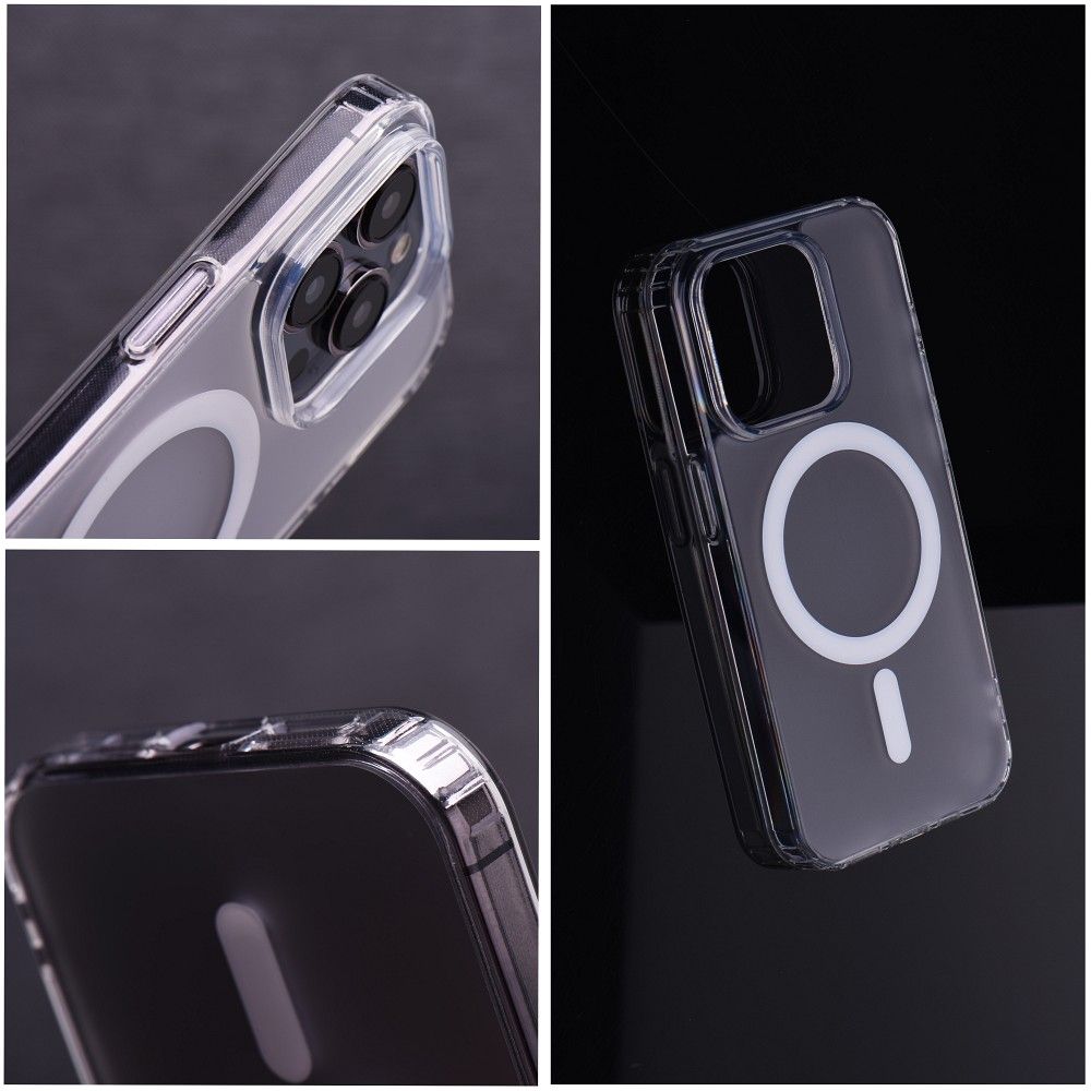 FROST MAG COVER pre Samsung Galaxy S24 Plus - MagSafe  priesvitný