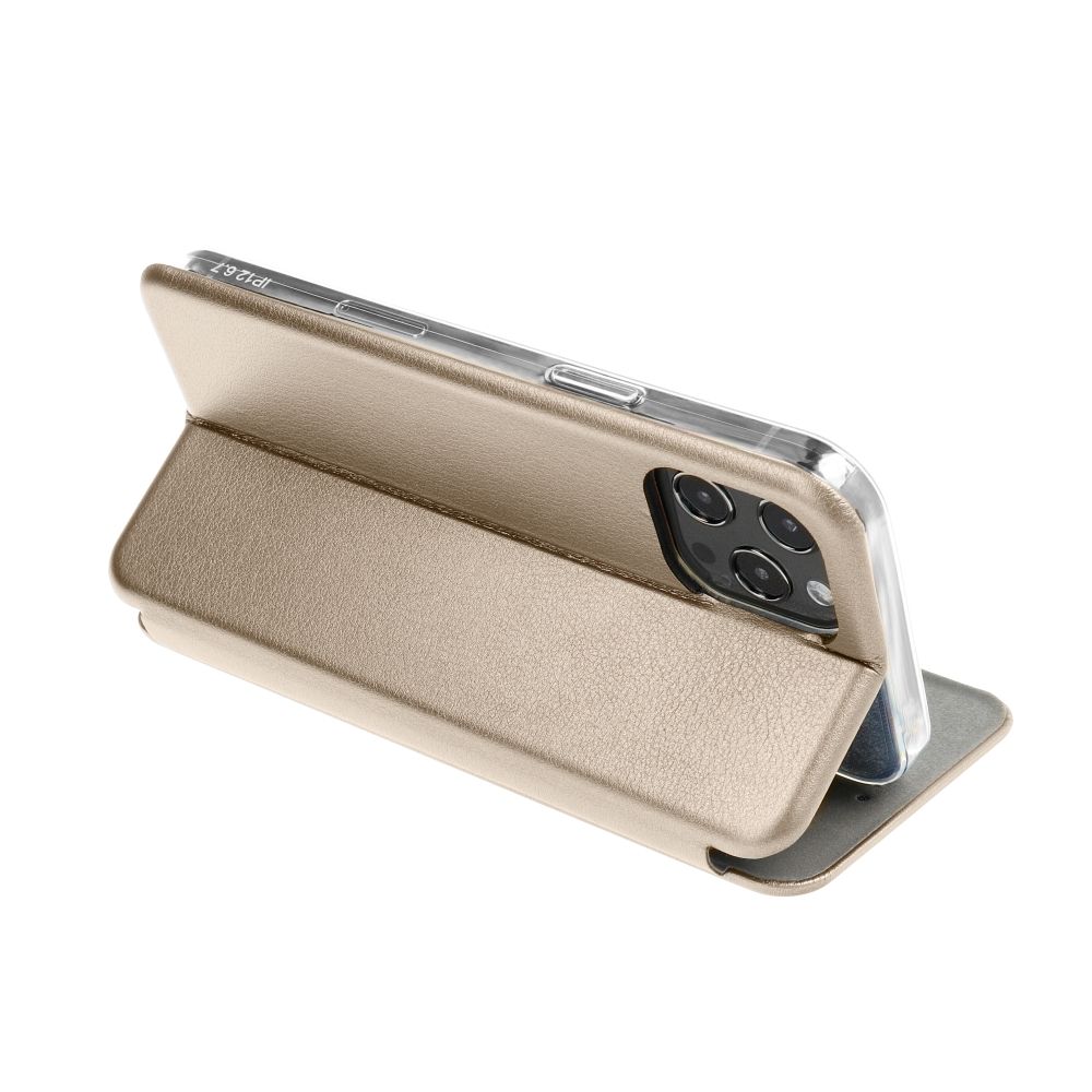 Knižkové puzdro ELEGANCE pre Samsung Galaxy S25 Plus zlaté