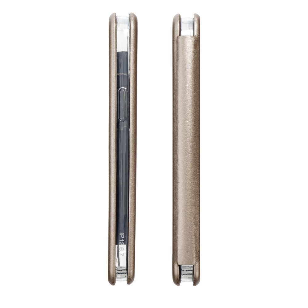 Knižkové puzdro ELEGANCE pre Samsung Galaxy S25 zlaté