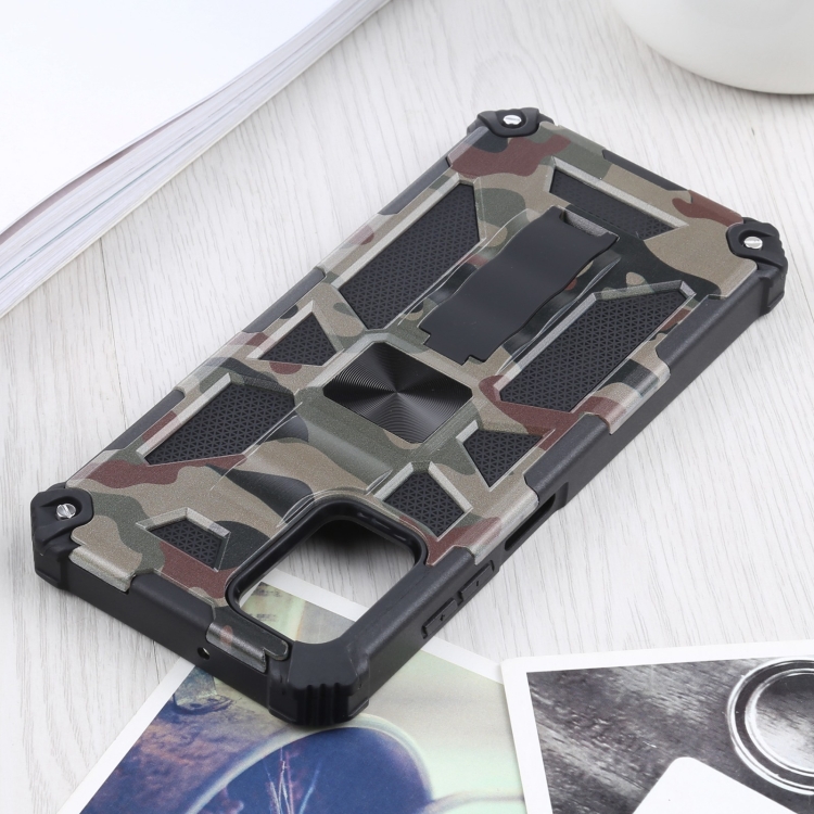 9D SKLO + PÚZDRO 2v1 pre SAMSUNG GALAXY A03s - Camouflage Armor