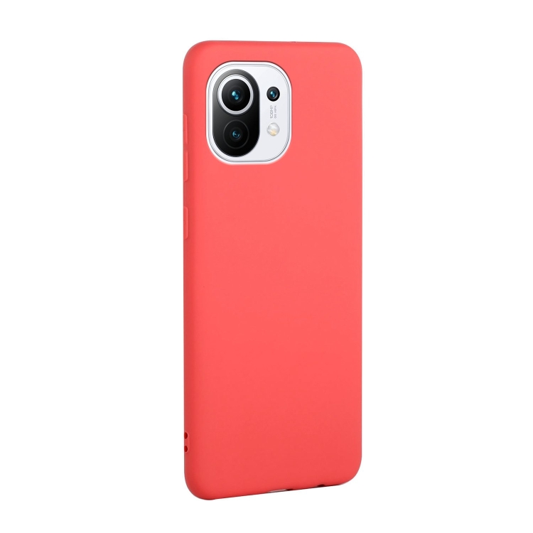 KERAMICKÁ FÓLIA + PUZDRO pre Xiaomi Mi 11 - červené