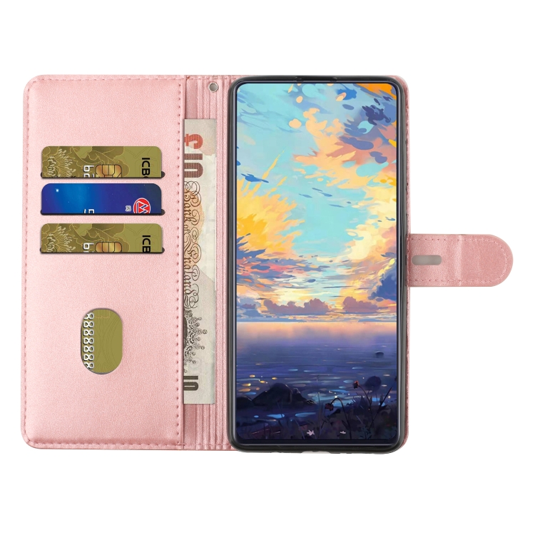 KERAMICKÁ FÓLIA + PUZDRO pre Xiaomi Mi 11 - Knižkové Solid ružové