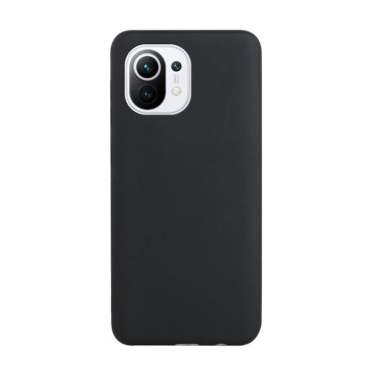 Silikónové puzdro pre Xiaomi Mi 11  - čierne