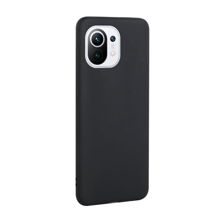 Silikónové puzdro pre Xiaomi Mi 11  - čierne