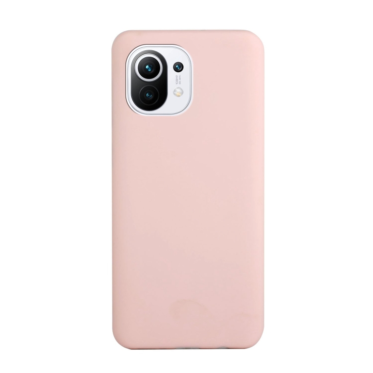 Silikónové puzdro pre Xiaomi Mi 11  - ružové