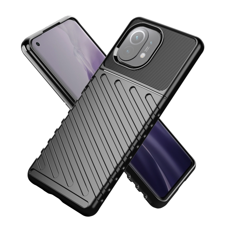 Silikónové puzdro pre Xiaomi Mi 11  - Thunder čierne