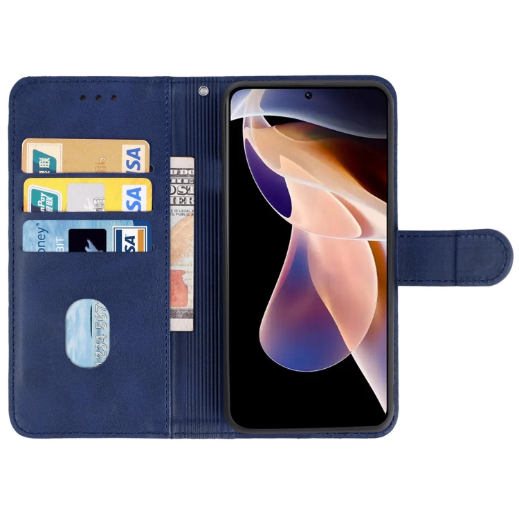 Knižkové puzdro na Xiaomi Redmi Note 11 Pro / Note 11 Pro 5G - Solid modré