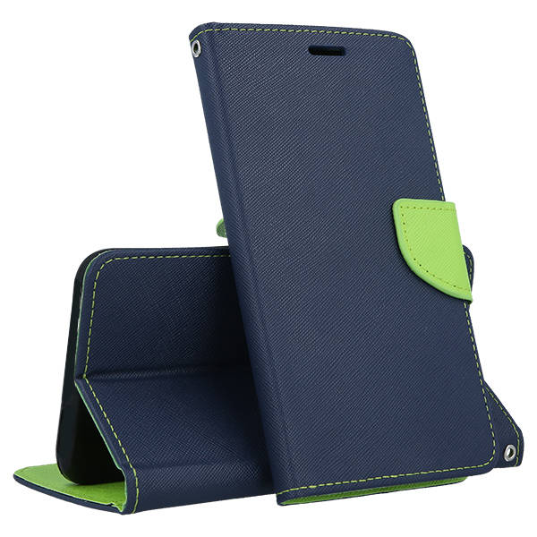 Knižkové puzdro pre Samsung Galaxy A23 / A23 5G - Smart Fancy modro zelené
