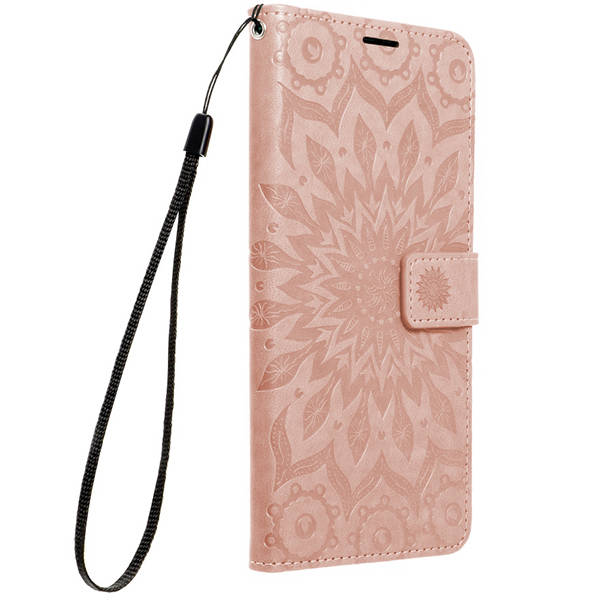 Knižkové puzdro pre Samsung Galaxy A23 / A23 5G - Mandala ružové