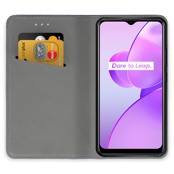 Knižkové puzdro pre Realme C31 - Smart MAGNET čierne
