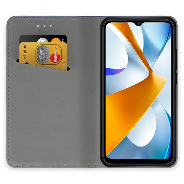Knižkové puzdro pre Xiaomi Poco C40 - Smart Magnet čierne